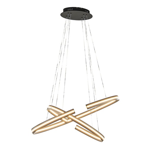 Ovale hanglamp ringen met geïntegreerd LED