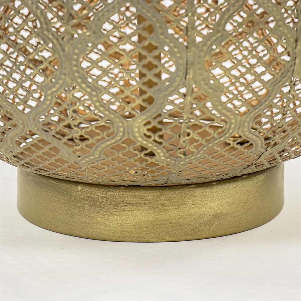 Rechtzetten Afwijzen Desillusie Metalen vloerlamp Oriental mat goud | Straluma