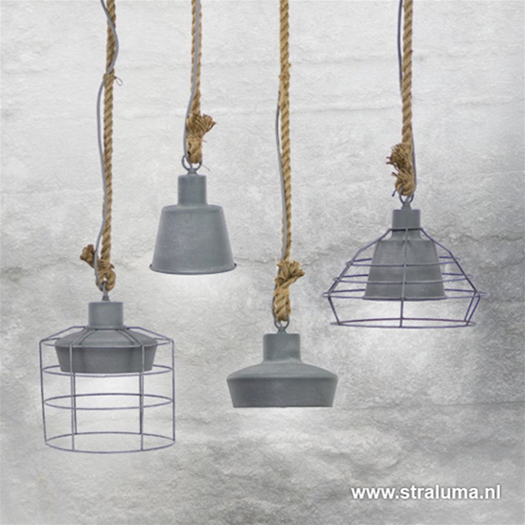 hanglamp klein betonlook/to | Straluma
