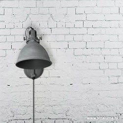 Industriele wandlamp betonlook leeslamp