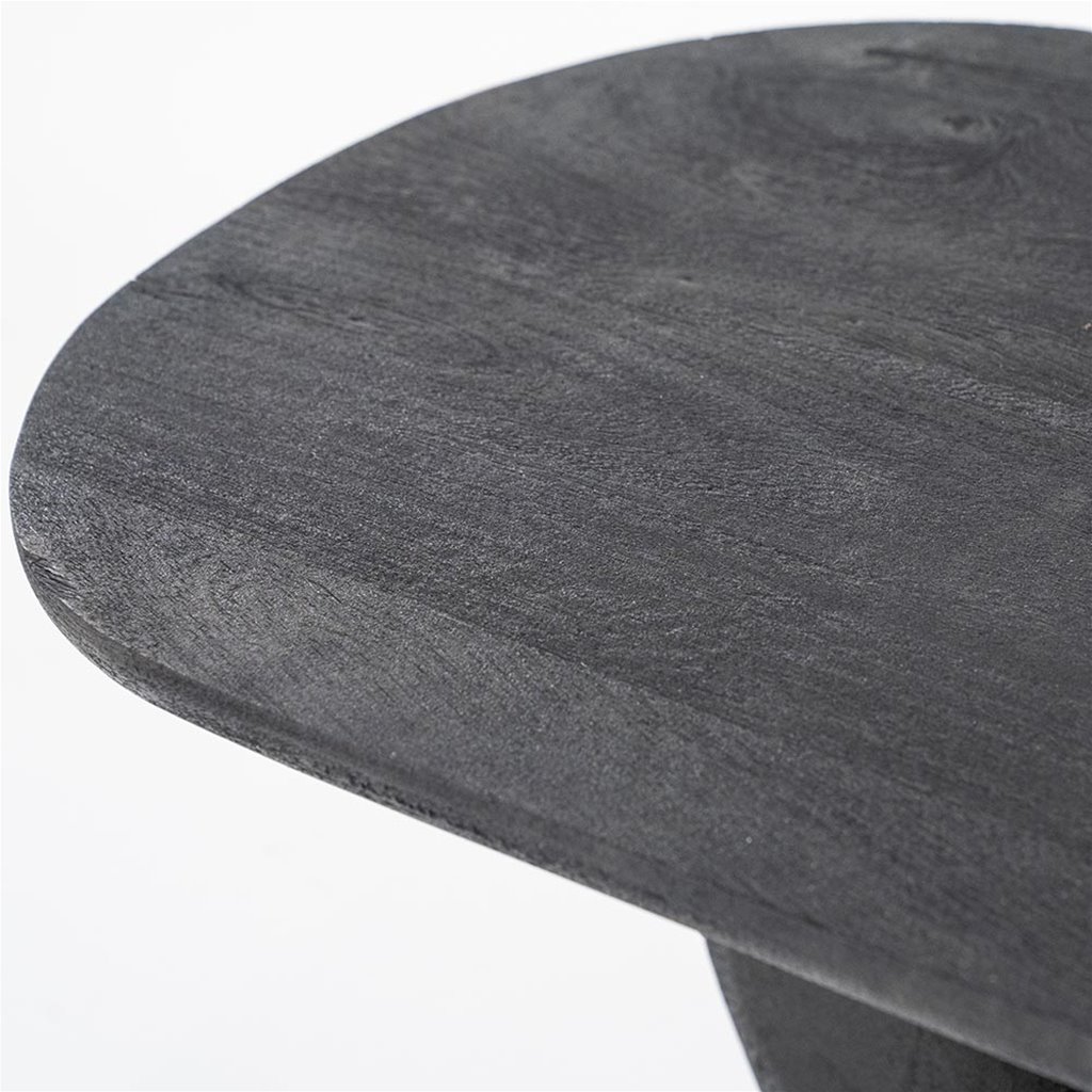 Salontafel “Donn” – Zwart (110 × 53 × 36 cm)