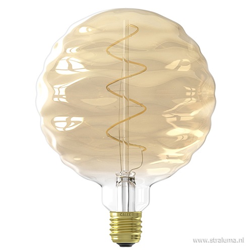 Calex Bilbao LED lamp gold E27