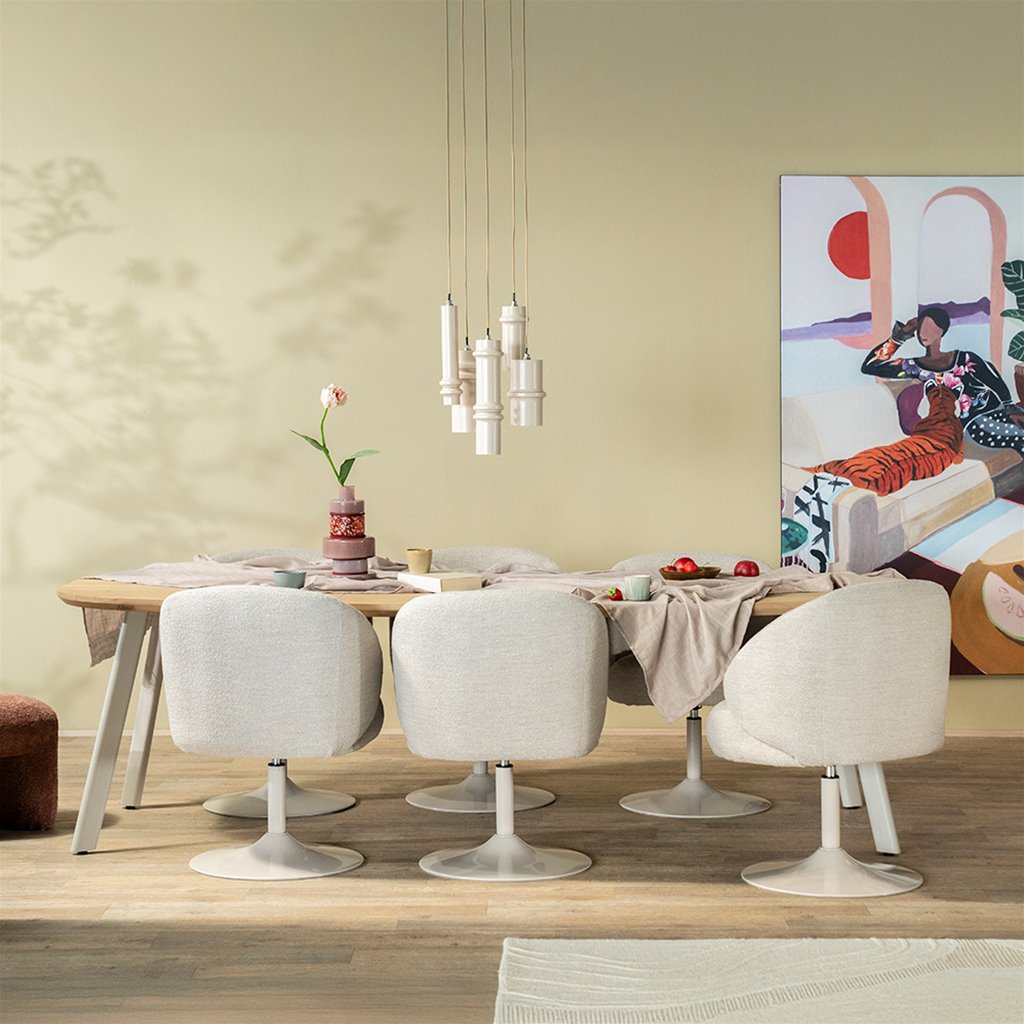 Eettafel Dion - Eiken hout
