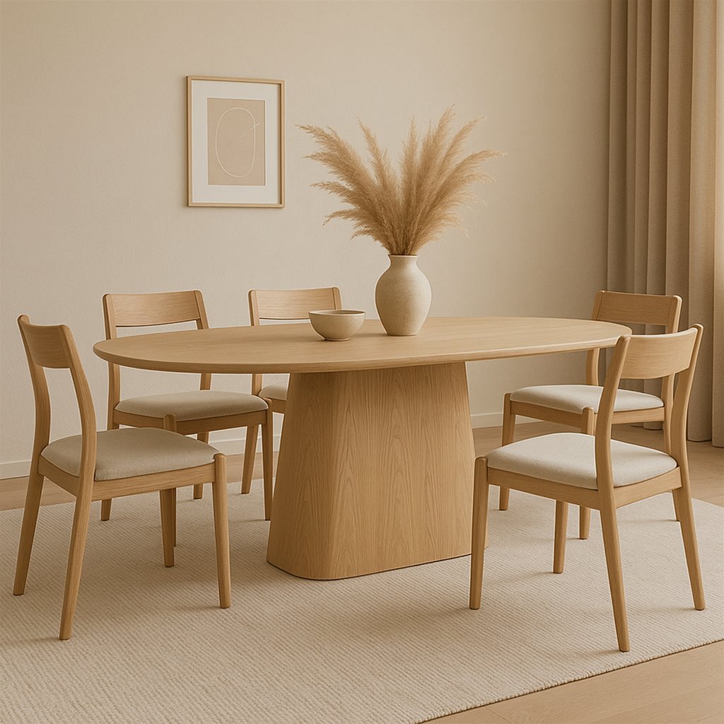 Eetkamertafel Nola - Naturel