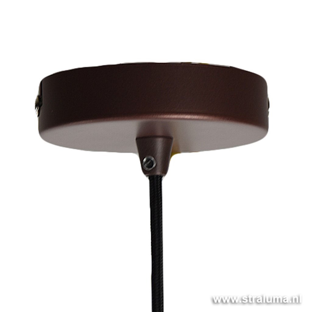 Draad hanglamp brons/bruin woonkamer
