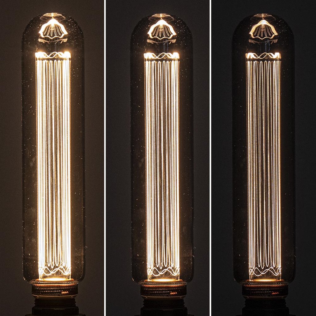 3-standen dimbare LED lamp smoke decoratief | Straluma