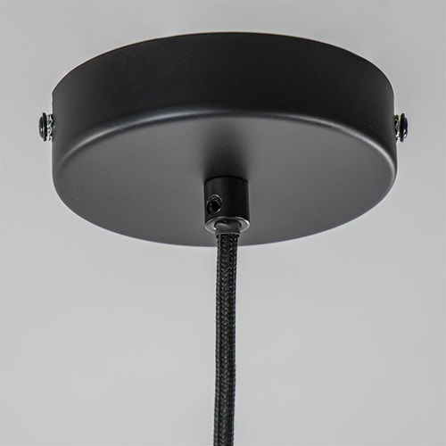**Hanglamp bol zwart 40cm