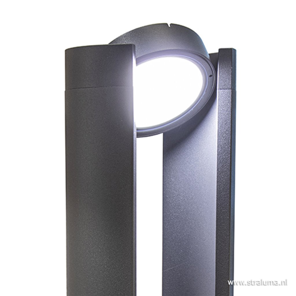 Minimaal Dapperheid Bezet Buitenlamp zuil met LED en verstelbaar | Straluma