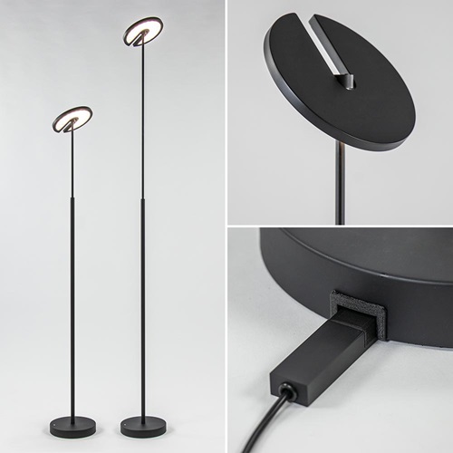 Oplaadbare up+downlighter inclusief dimbaar LED