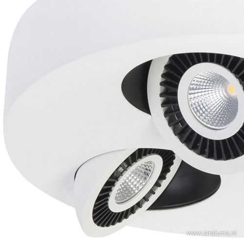 LED plafondlamp Eye spot wit verstelb.
