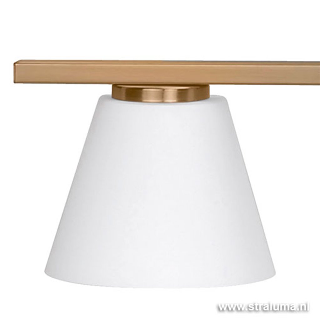 Klassieke hanglamp Elite brons 3-lichts