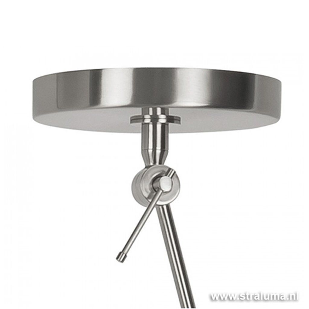 Moderne hanglamp Sapporo nikkel LED