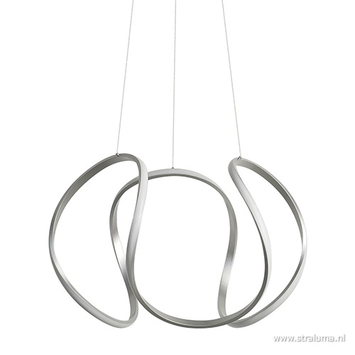 Design Hanglamp XL LED zilver