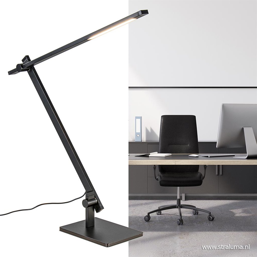 sensor Potentieel Gezicht omhoog Moderne design tafel/bureaulamp inclusief dimbaar LED | Straluma