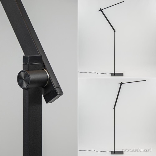 Moderne design vloer/leeslamp met dimbaar LED