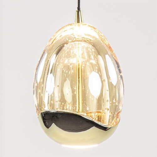 Videlamp Golden Egg 14L zwart/goud