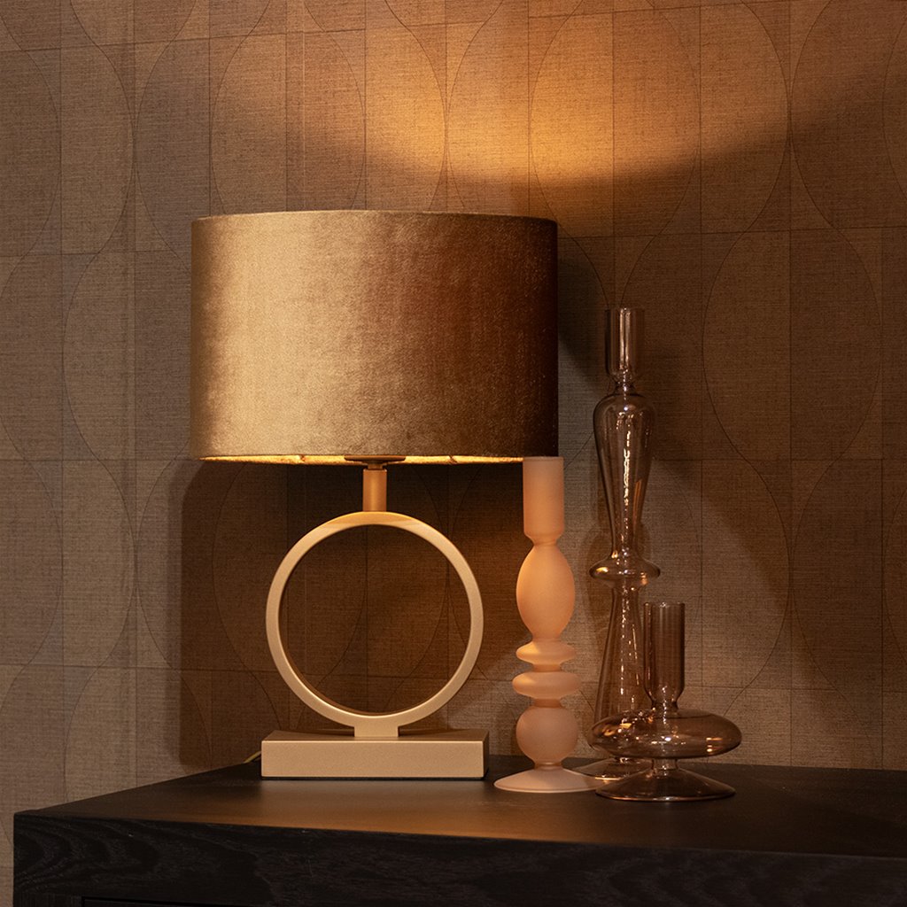 Tafellamp - Coffee Gold/Brons