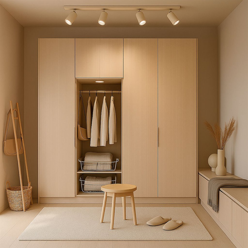 Mila plafondspot rechthoek 4L in de kleur zand beige