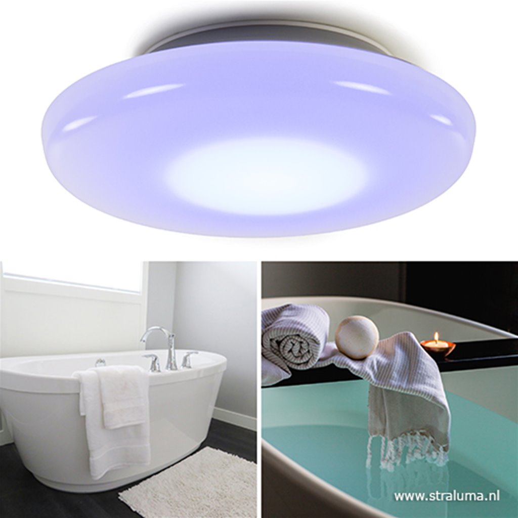 Plafonnière-badkamerlamp LED bediening