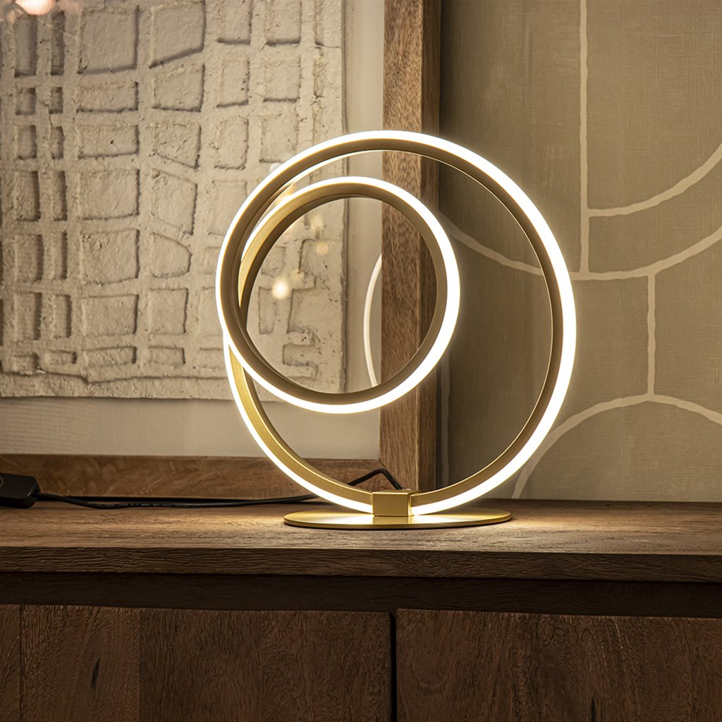 Kleine LED tafellamp inclusief 3-standen dimfunctie