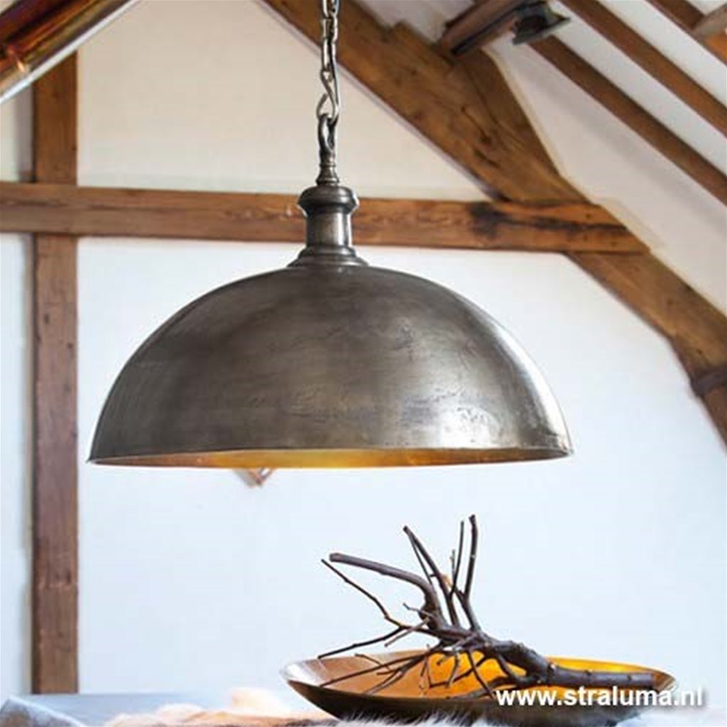 Koepellamp Adora zilver Light & Living