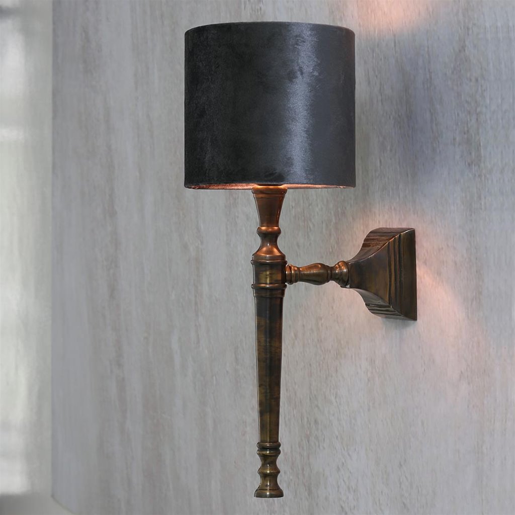 Skim eenzaam knijpen Klassieke wandlamp Delhi antiek brons | Straluma
