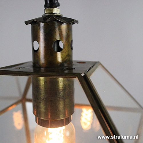 Hanglamp lantaarn brons Sonderholm