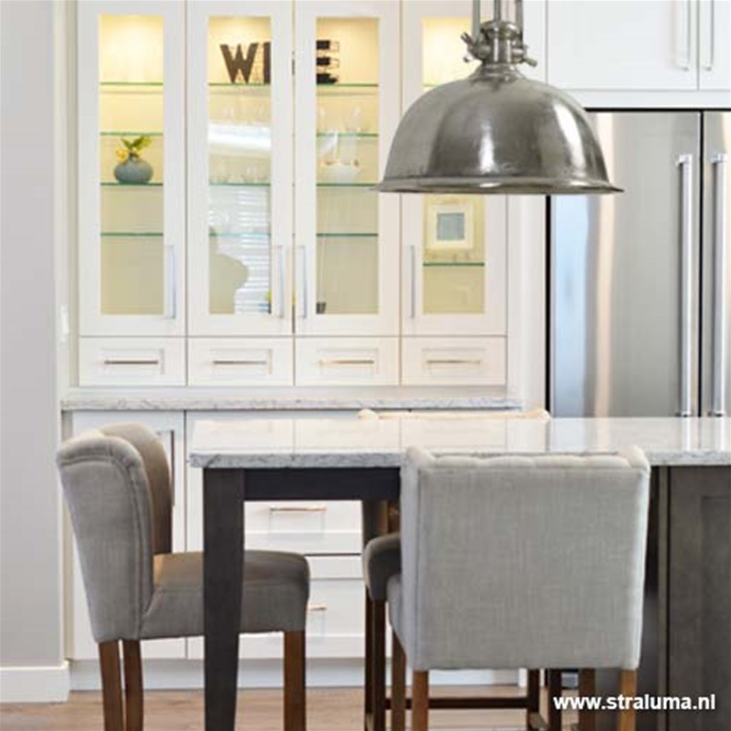 Light & Living hanglamp Kennedy zilver