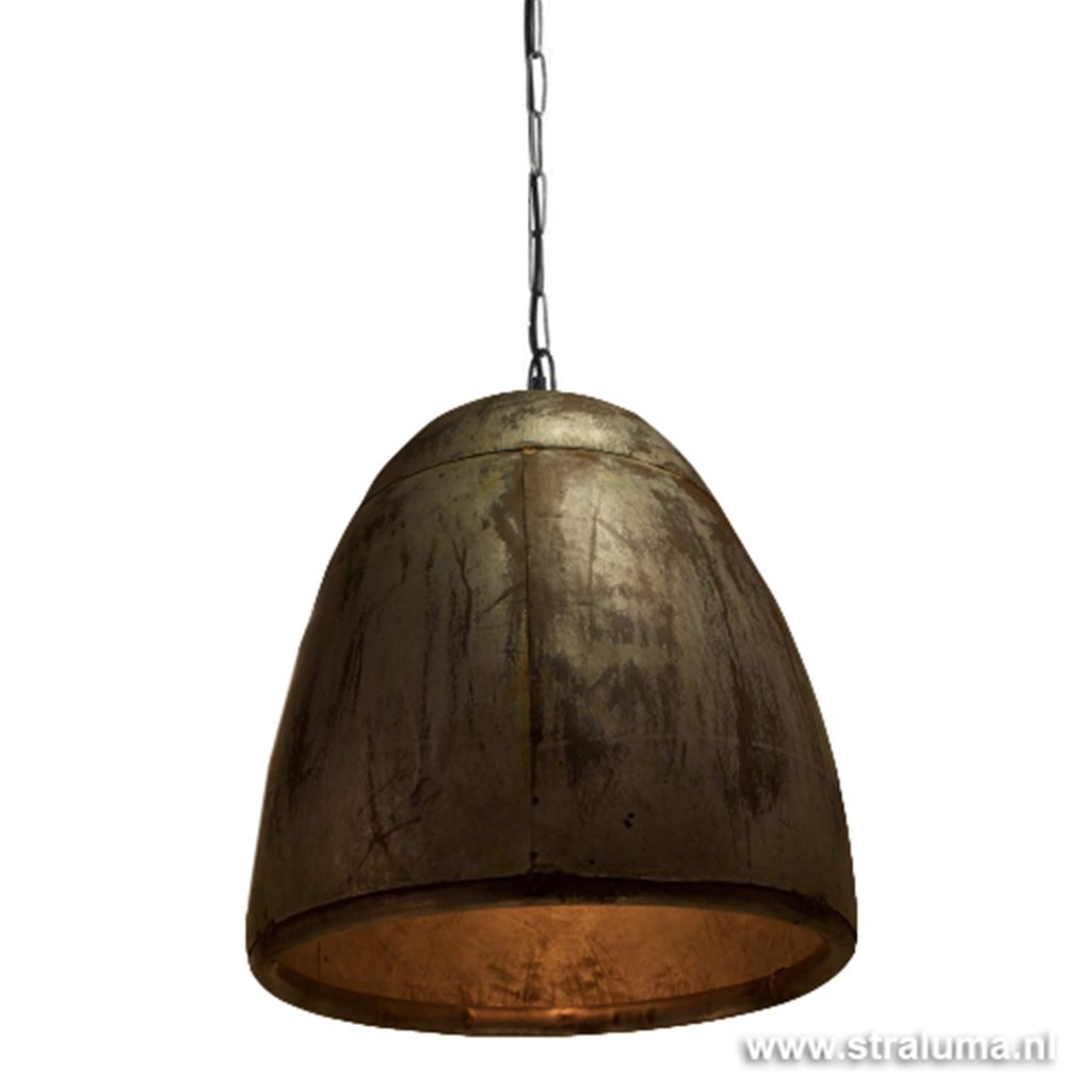 onderwijzen Makkelijk te gebeuren warmte Vintage hanglamp industrie metaal-blik | Straluma