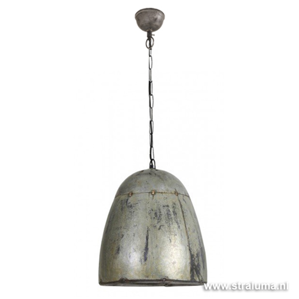 onderwijzen Makkelijk te gebeuren warmte Vintage hanglamp industrie metaal-blik | Straluma