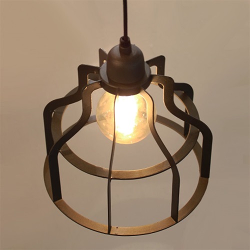 Light & Living hanglamp Adine antraciet