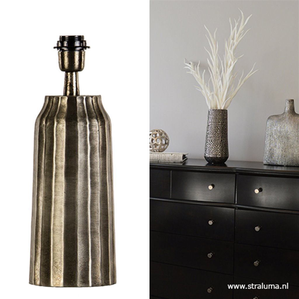 Tafellamp voet pearl black