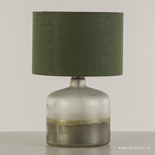patroon Heel Commandant Tafellamp-lampvoet glas excl. kap | Straluma