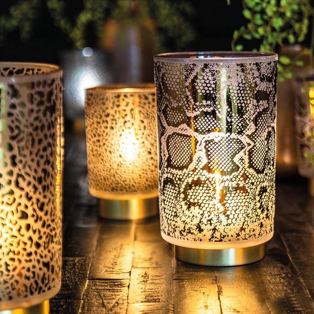 Goodwill merk Gebeurt Light & Living tafellamp Leopard klein op batterij | Straluma