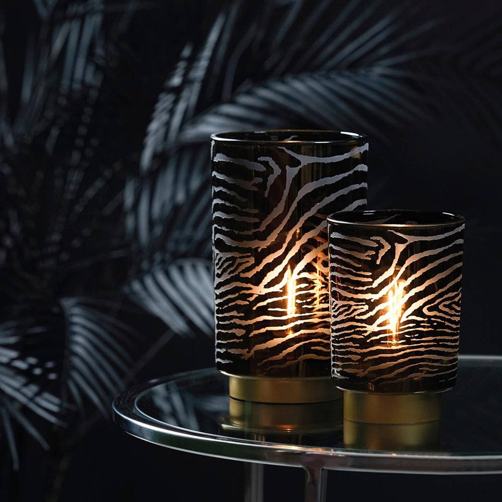 Normaal Brullen Geavanceerde Light and living tafellamp grijs goud op batterijen Zebra | Straluma