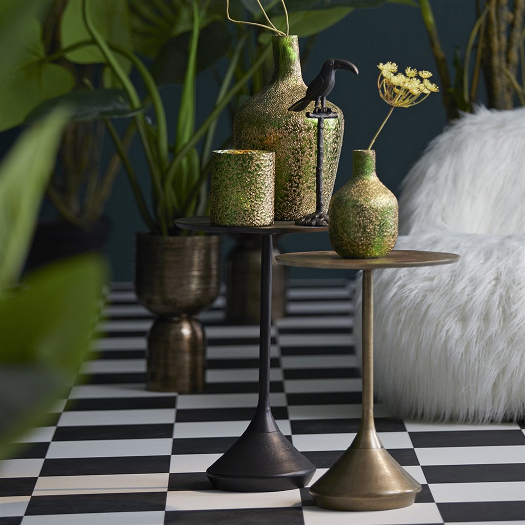 Light and Living bijzettafel Dimphy antiek brons