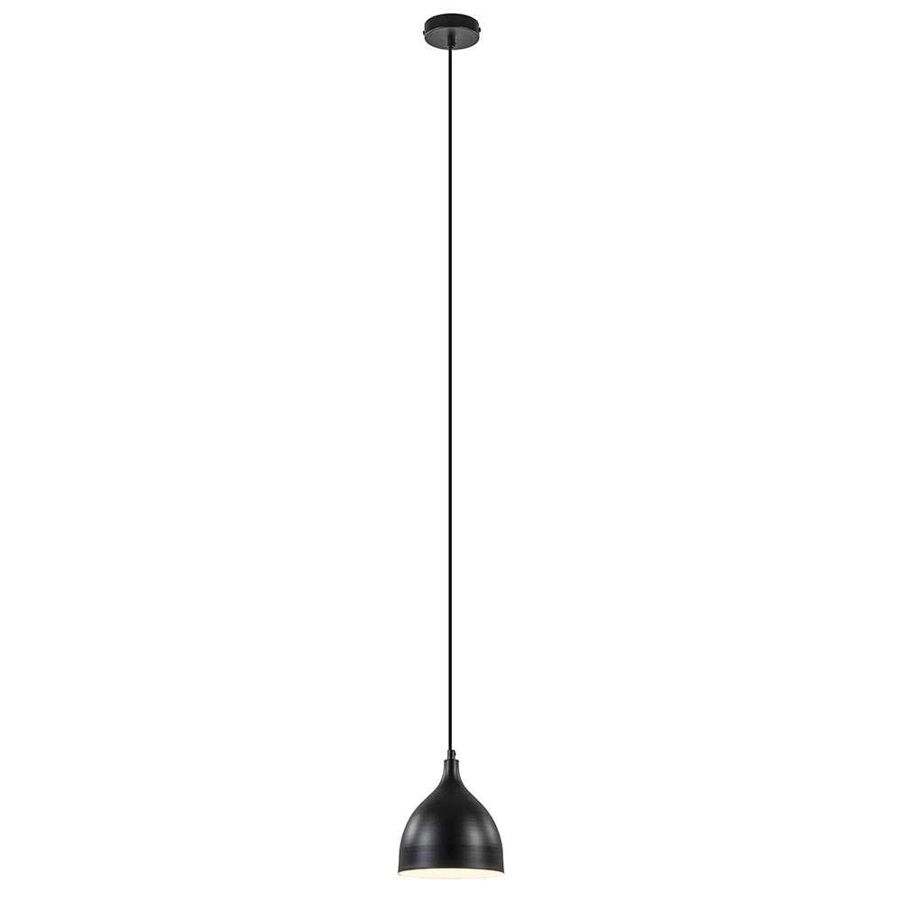 Pijnboom Per ongeluk twee Kleine hanglamp zwart keuken-bar-hal-wc | Straluma
