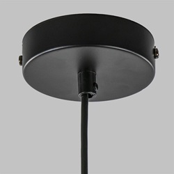 Kleine hanglamp zwart keuken-bar-hal-wc