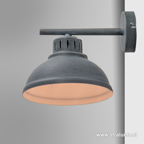 salami Opgewonden zijn Moet Industriële wandlamp betonlook | Straluma