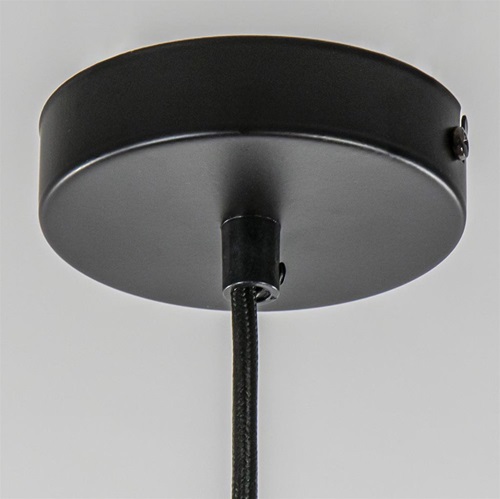 Moderne hanglamp met helder glas 30 cm