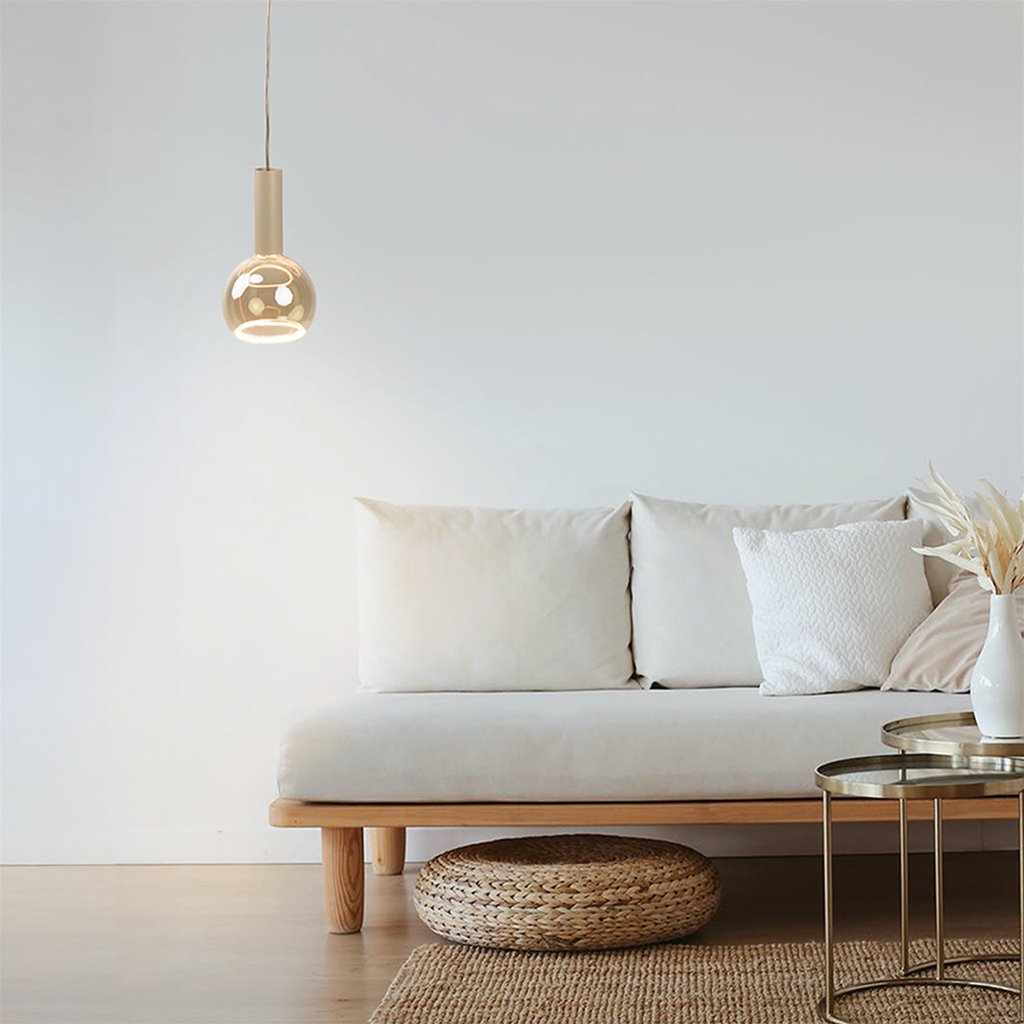 Hanglamp 1- Lichts - Beige