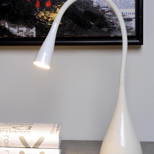 Moderne LED leeslamp wit verstelbaar
