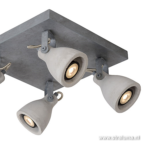 hybride paraplu ondeugd Betonnen LED plafondspot industrie bet | Straluma