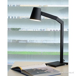 Zwarte tafellamp modern design