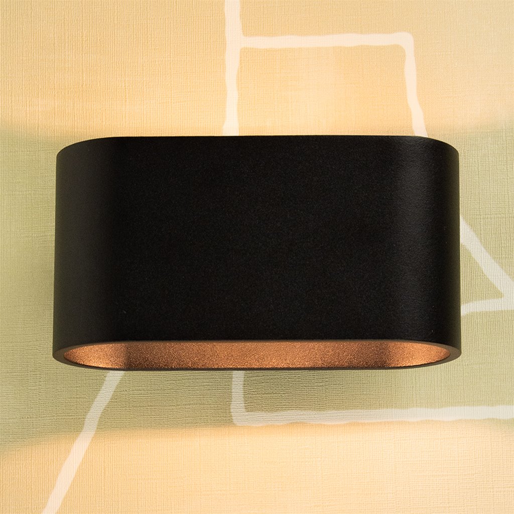 Wandlamp Xera - Zwart