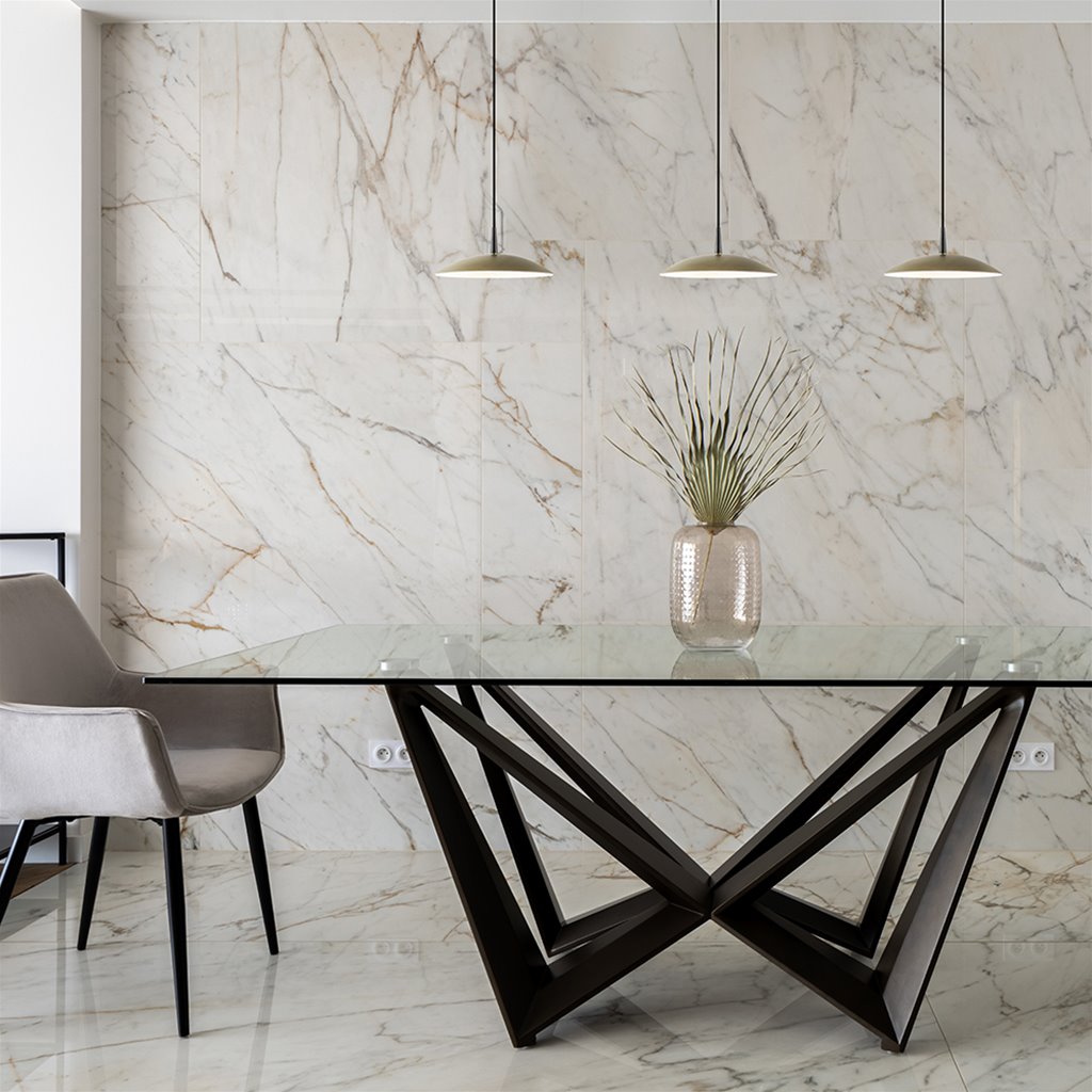 Hanglamp Scala 3L op balk matgoud dtw