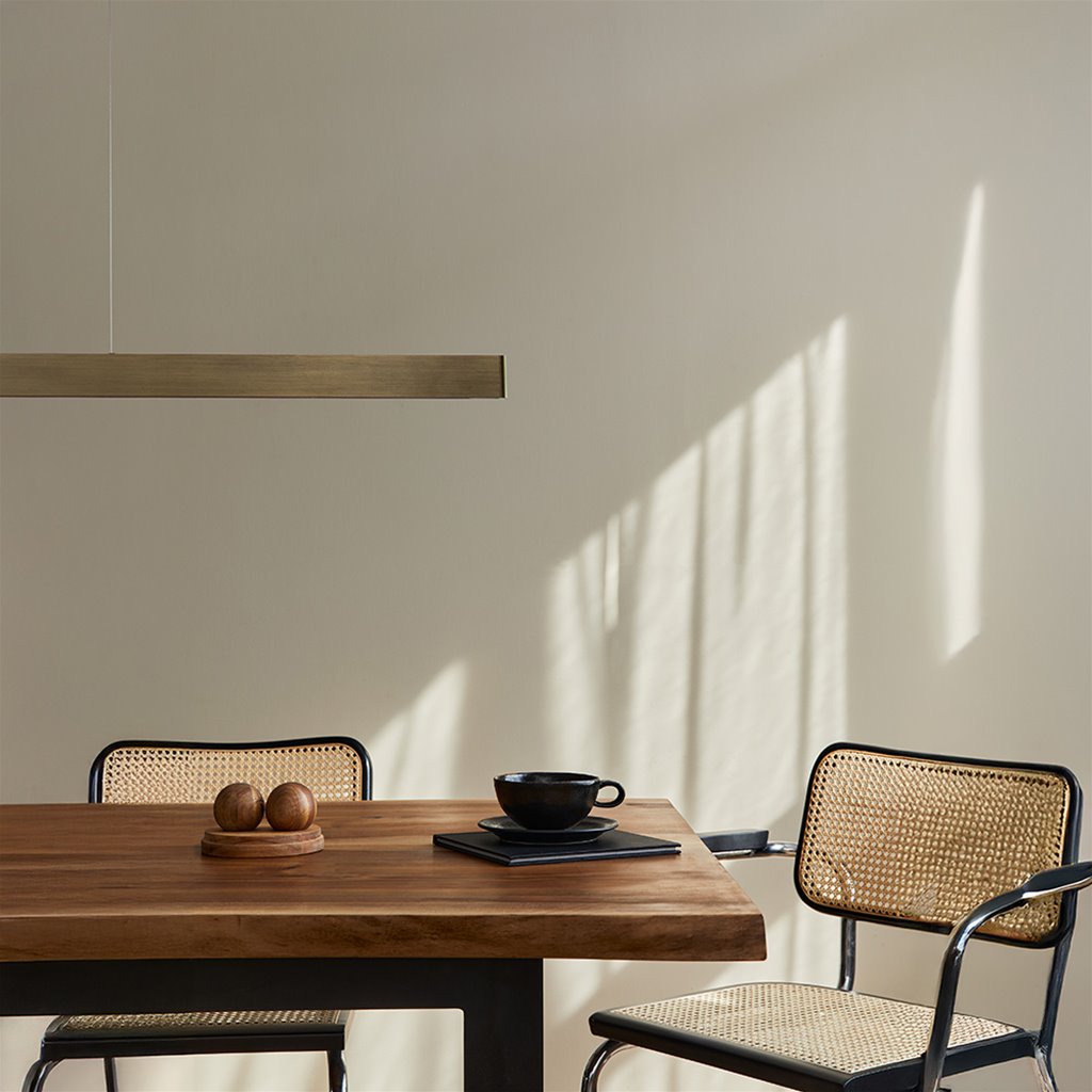 Hanglamp platinum/brons
