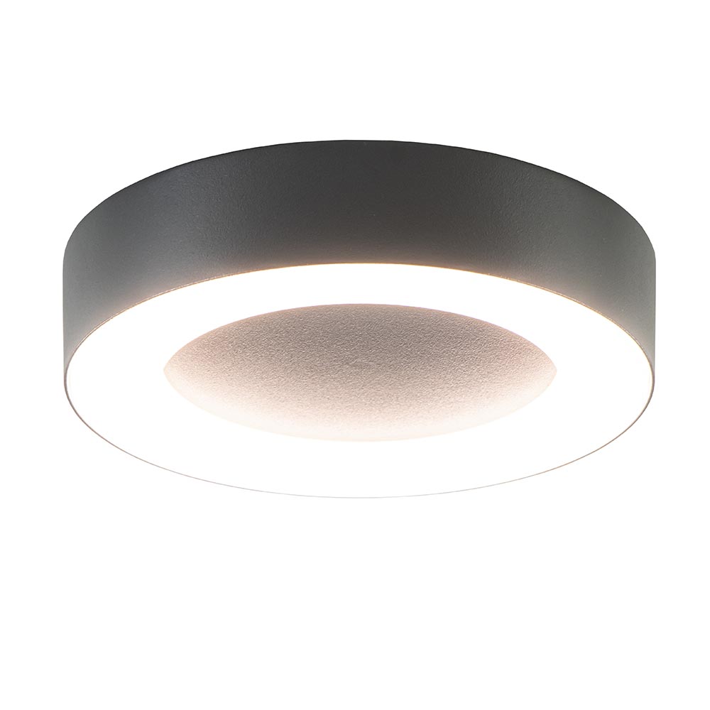 uitbarsting Onbevreesd Persoonlijk Moderne LED buitenlamp plafond/wand antraciet | Straluma