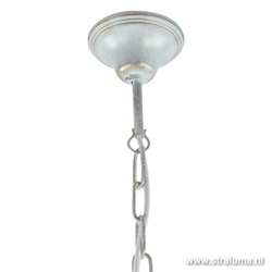Italiaanse hanglamp kroon - goud/creme