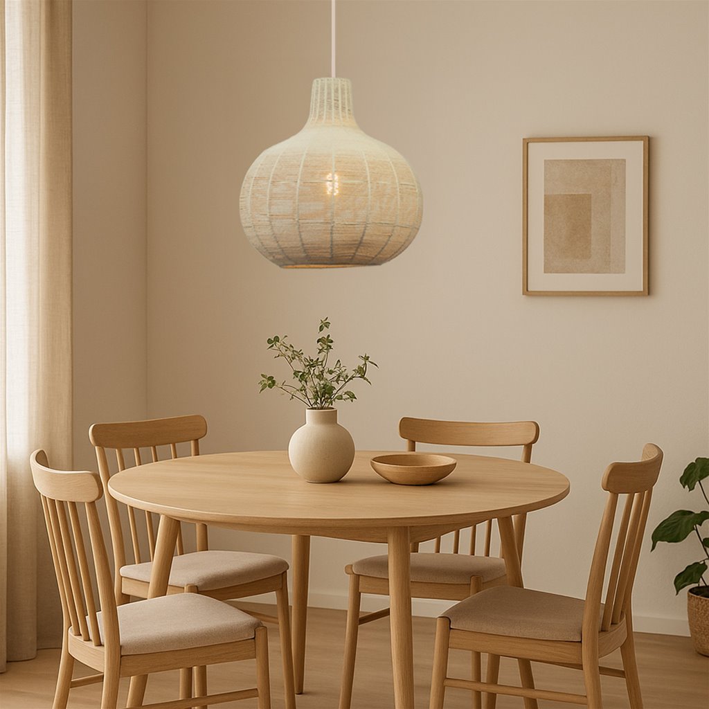 Hanglamp Elena Ø50 cm - Zand/Crème